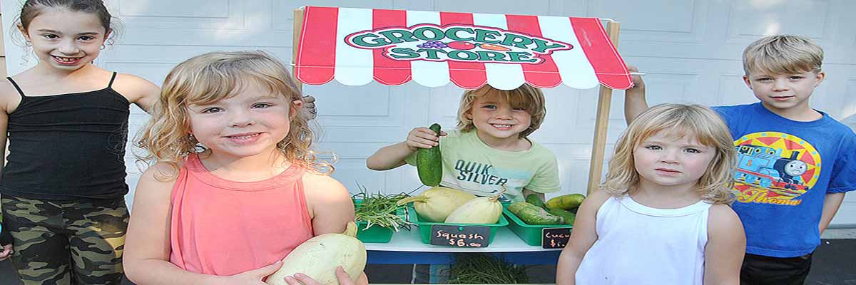 Eleven Year-Old’s Organic Veggie Stand